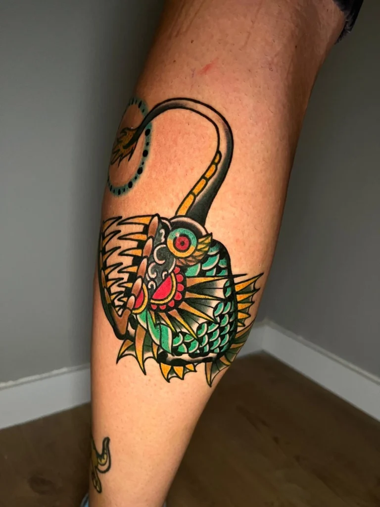 tattoo tradicional marino